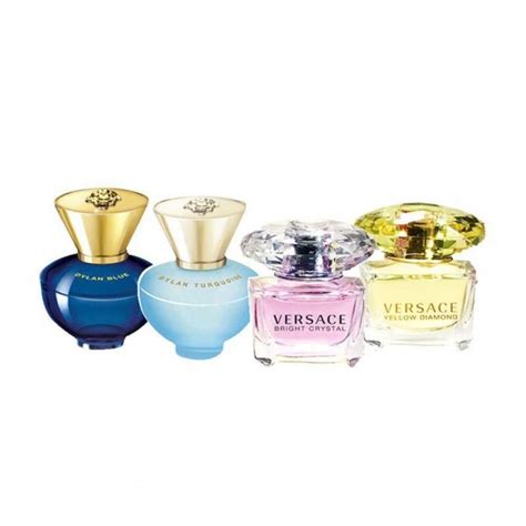 versace womens miniature gift set|versace 4 piece gift set.